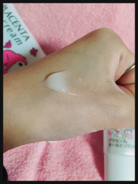 ちいめろ×プラセンタリフトクリーム