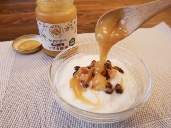 ＠GIRL_山田養蜂場 ｸﾘｰﾑﾏﾇｶ蜂蜜_miku