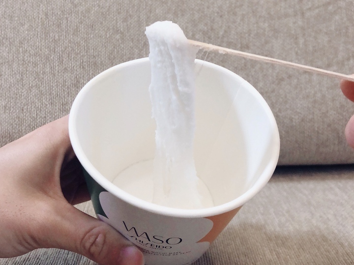 @GIRL_資生堂_WASO ｼﾙｷｰ ｽﾑｰｽ もちﾏｽｸ_miku