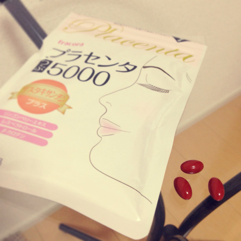 おまめ×プラセンタつぶ5000