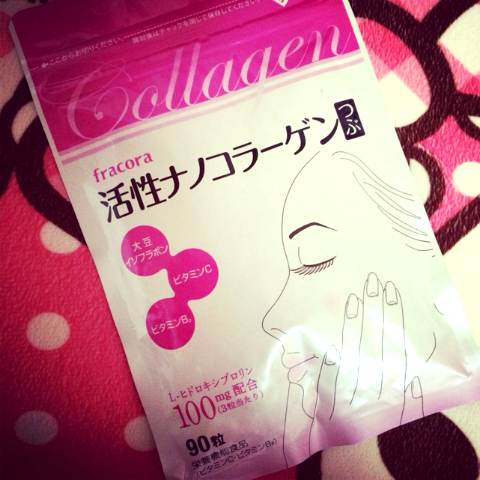 ちいめろ×活性ナノコラーゲンつぶ