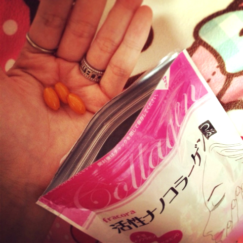 ちいめろ×活性ナノコラーゲンつぶ