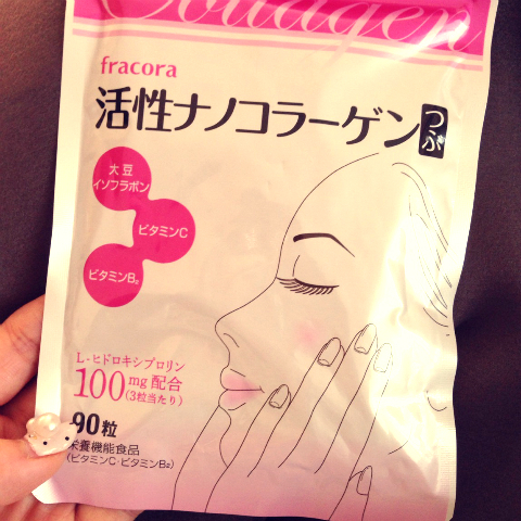 おまめ×活性ナノコラーゲンつぶ