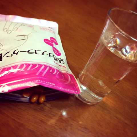 ちいめろ×活性ナノコラーゲンつぶ