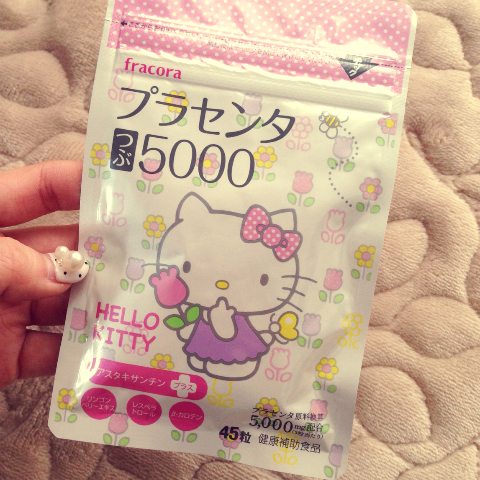 おまめ×プラセンタつぶ5000