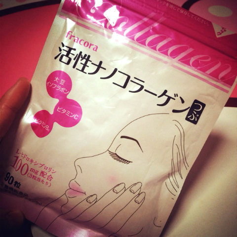 ちいめろ×活性ナノコラーゲンつぶ