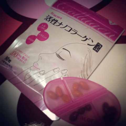 ちいめろ×活性ナノコラーゲンつぶ
