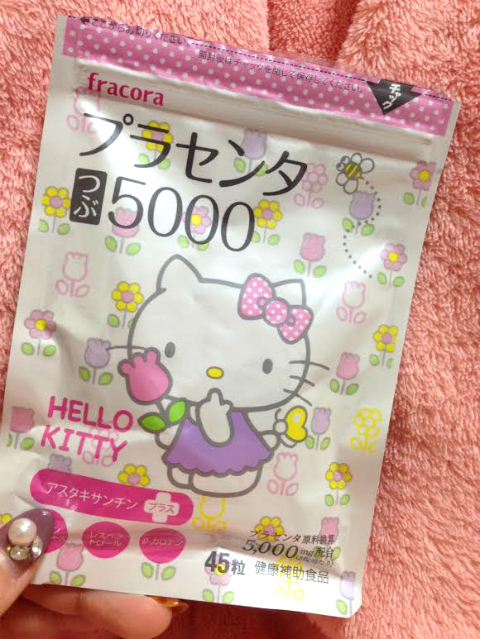 おまめ×プラセンタつぶ5000