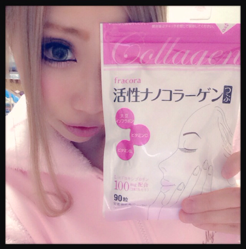 ちいめろ×活性ナノコラーゲンつぶ