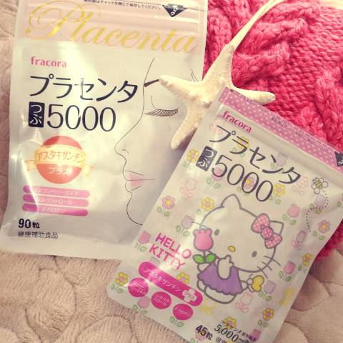 おまめ×プラセンタつぶ5000