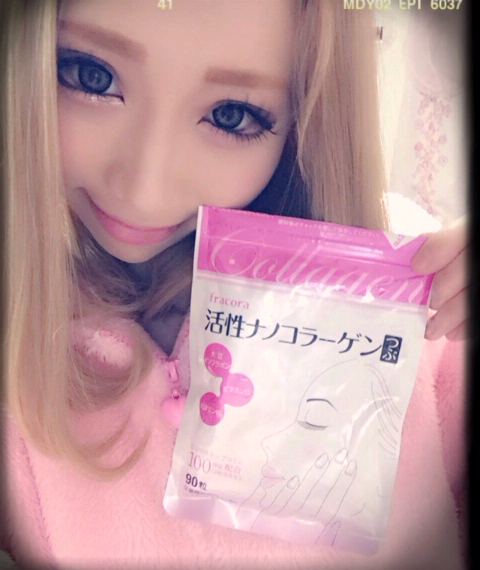 ちいめろ×活性ナノコラーゲンつぶ