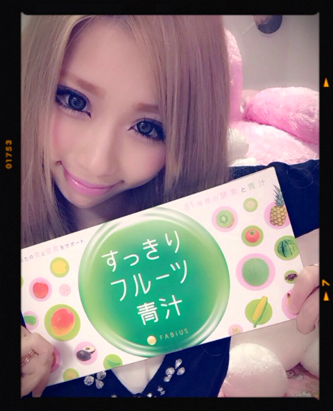 ちいめろ×フルーツ青汁