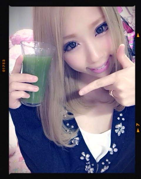 ちいめろ×フルーツ青汁