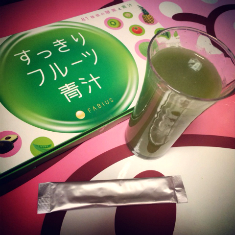 ちいめろ×フルーツ青汁