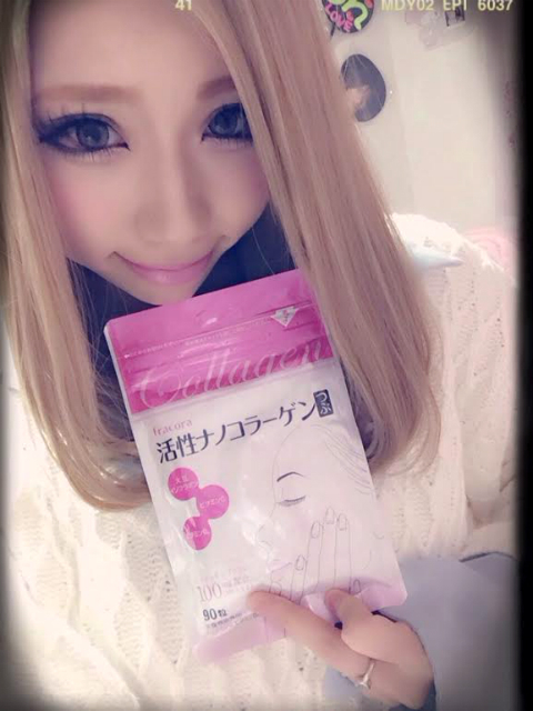 ちいめろ×活性ナノコラーゲンつぶ