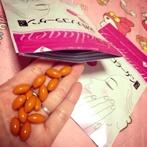 ちいめろ×活性ナノコラーゲンつぶ