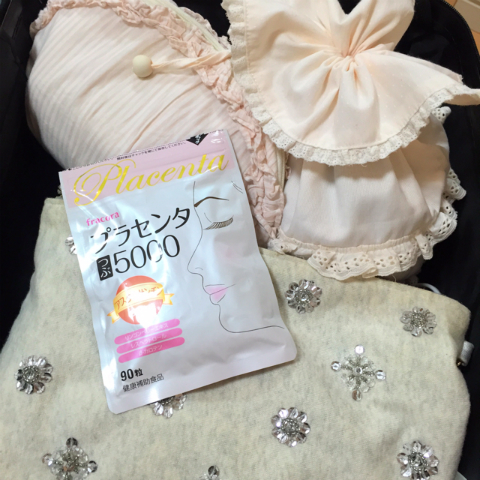 おまめ×プラセンタつぶ5000