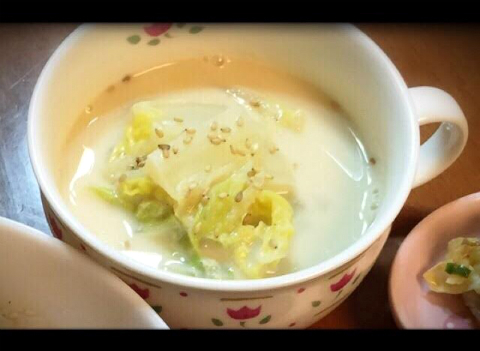 ちいめろ×しみ込む豆乳