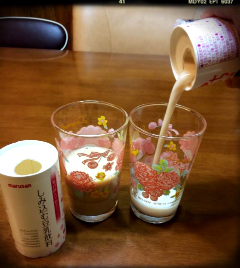 ちいめろ×しみ込む豆乳