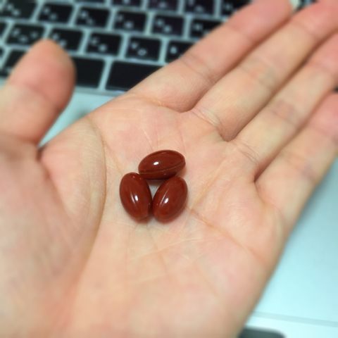 おまめ×ホワイテストプラセンタつぶ